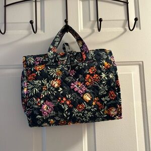 Vera Bradley Floral Hanging  Toiletry Bag